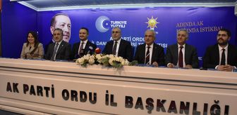 Çalışma ve Sosyal Güvenlik Bakanı Işıkhan, Ordu'da konuştu Açıklaması