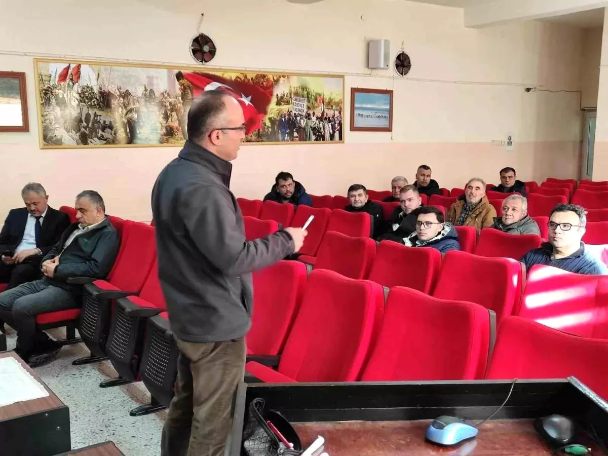Çiftçiler TARSİM konusunda bilgilendirildi