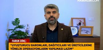 HÜDA PAR Genel Başkan Yardımcısı ve Mersin MV Faruk Dinç: Madde bağımlısı olan herkes tedavi olmak zorunda diyoruz