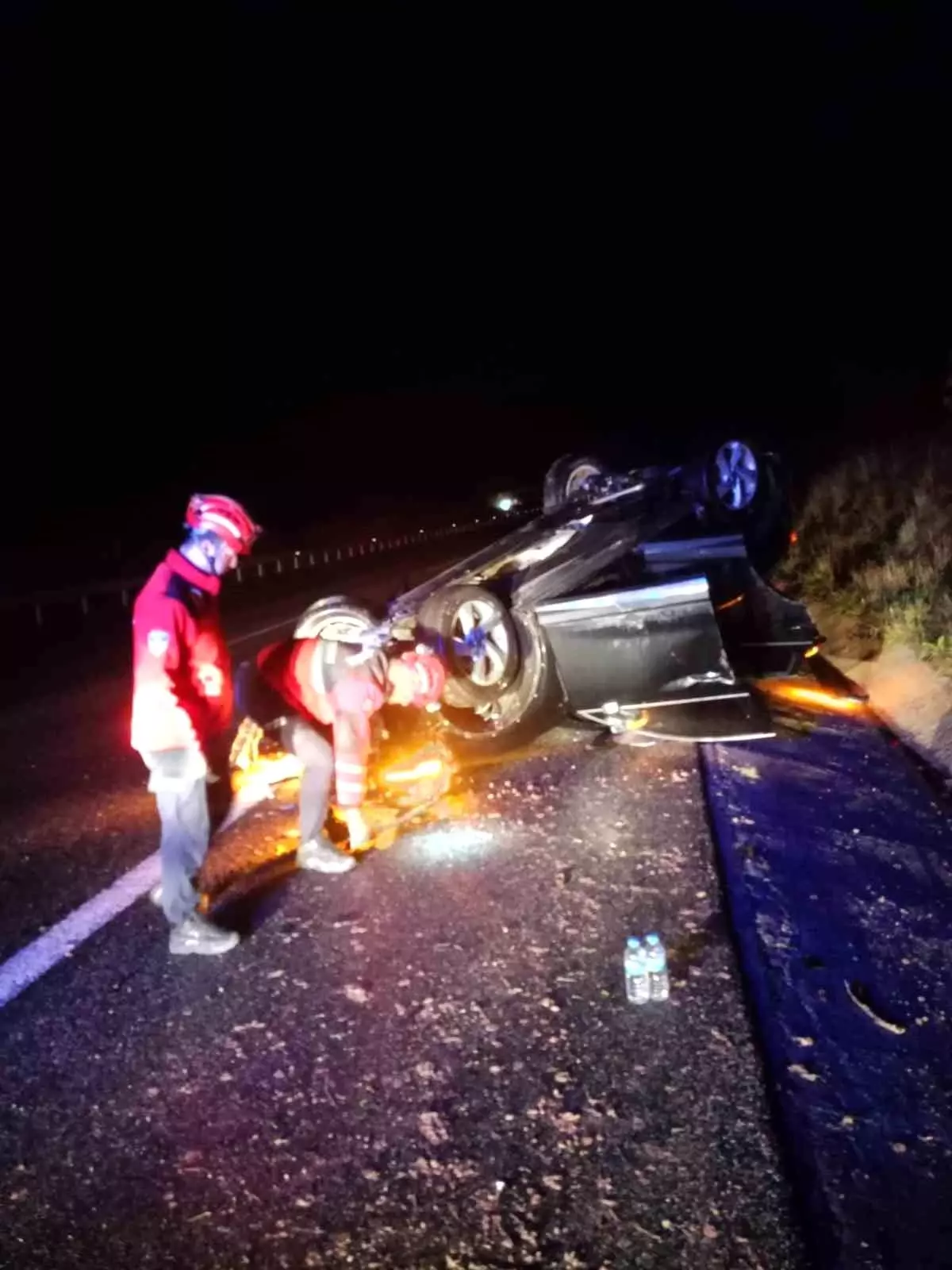 İzmir-İstanbul Otoyolu'nda trafik kazası: 4 yaralı