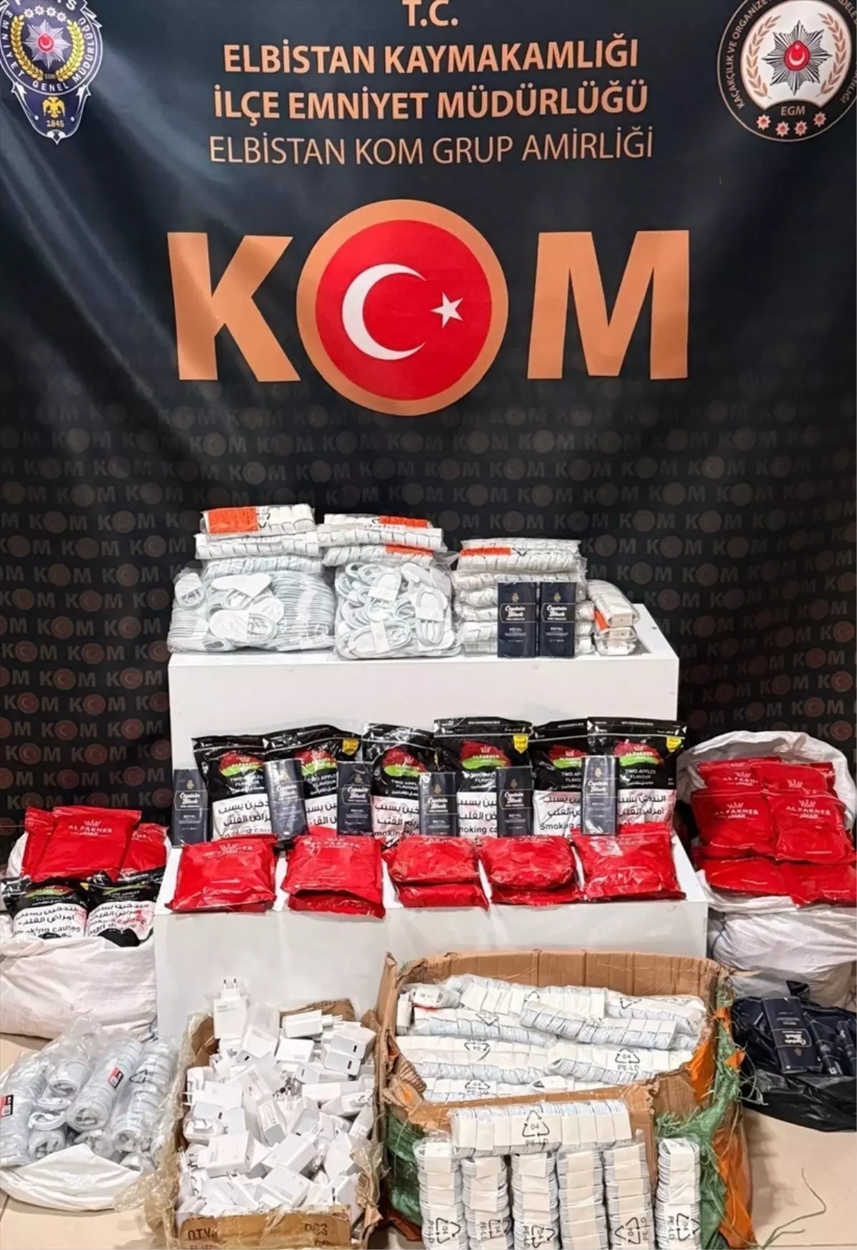 Kahramanmaraş'ta kaçakçılık operasyonunda 2 şüpheli yakalandı