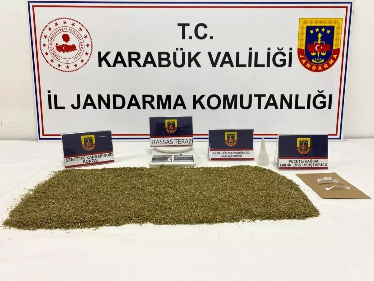 Karabük'te uyuşturucu operasyonu: 5 gözaltı