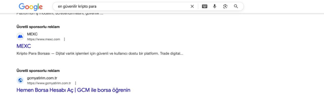 Advertising is prohibited, but it's on Google! What is MEXC Global doing in Turkey?