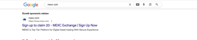 Advertising is prohibited, but it's on Google! What is MEXC Global doing in Turkey?
