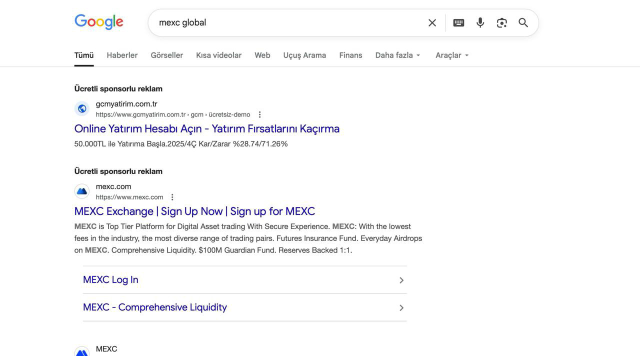 Advertising is prohibited, but it's on Google! What is MEXC Global doing in Turkey?