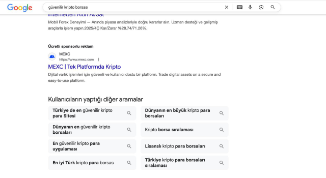 reklam yasak ama google da var mexc global 19519146 719 m