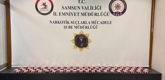Samsun'da 4 bin 410 uyuşturucu hap ele geçirildi