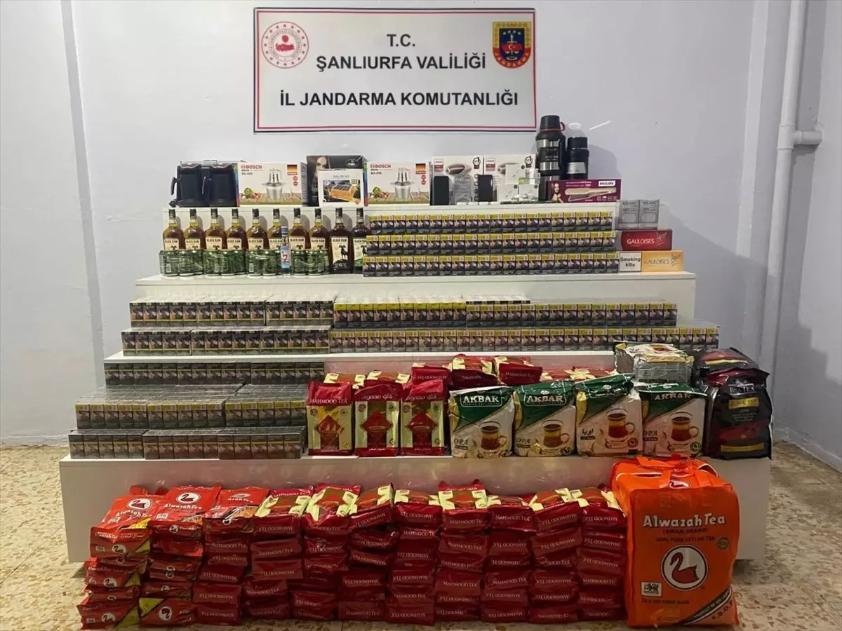 Şanlıurfa'da gümrük kaçakçılığı iddiasıyla 48 şüpheliye işlem yapıldı