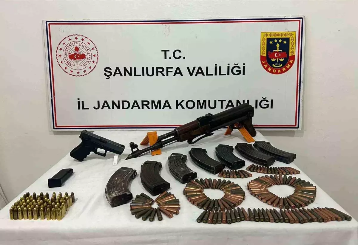 Şanlıurfa'da silah kaçakçılığı operasyonu: 2 gözaltı