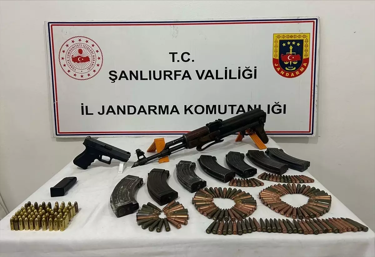 Şanlıurfa'da silah kaçakçılığı operasyonunda 2 şüpheli yakalandı