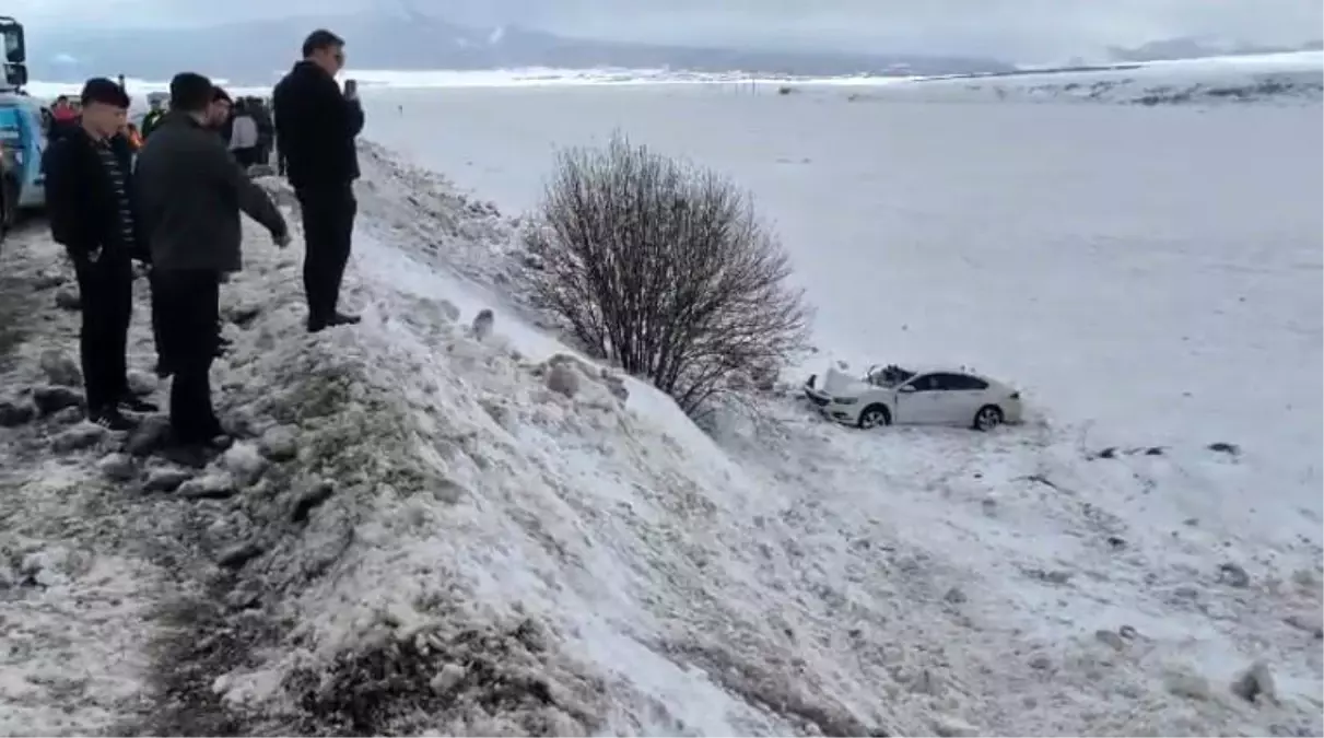 Sarıkamış'ta trafik kazası: 1 yaralı