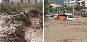 Sele teslim olan Mersin'den korkutan görüntüler