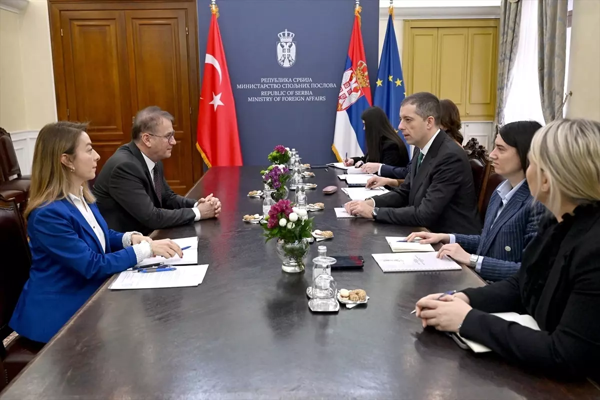 Sırbistan Dışişleri Bakanı Duric, Türkiye'nin Belgrad Büyükelçisi Saygılı'yı kabul etti
