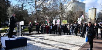 Tiran'da göstericiler Başbakan Edi Rama'nın İsrail ziyaretini protesto etti