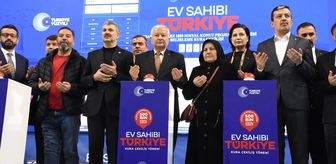 Yüzyılın Konut Projesi kapsamında Aksaray'da inşa edilecek konutların hak sahipleri kurayla belirlendi