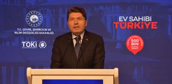 Adalet Bakanı Tunç, Bartın'da 'Ev Sahibi Türkiye Kura Çekiliş Töreni'nde konuştu Açıklaması