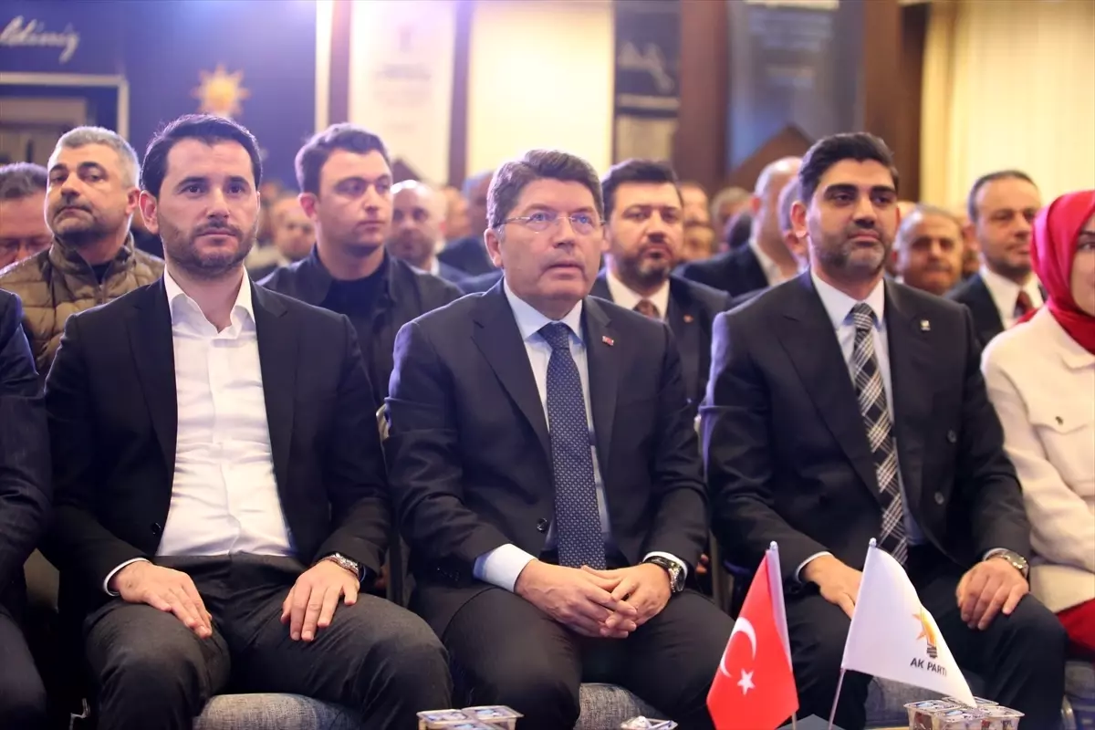 Adalet Bakanı Yılmaz Tunç, Karabük'te konuştu Açıklaması