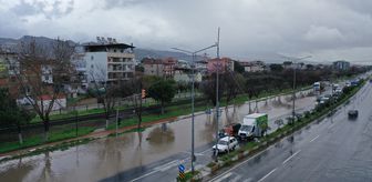 Aydın'da sağanak yaşamı olumsuz etkiledi