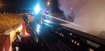 Balıkesir'de samanlıkta çıkan yangın söndürüldü