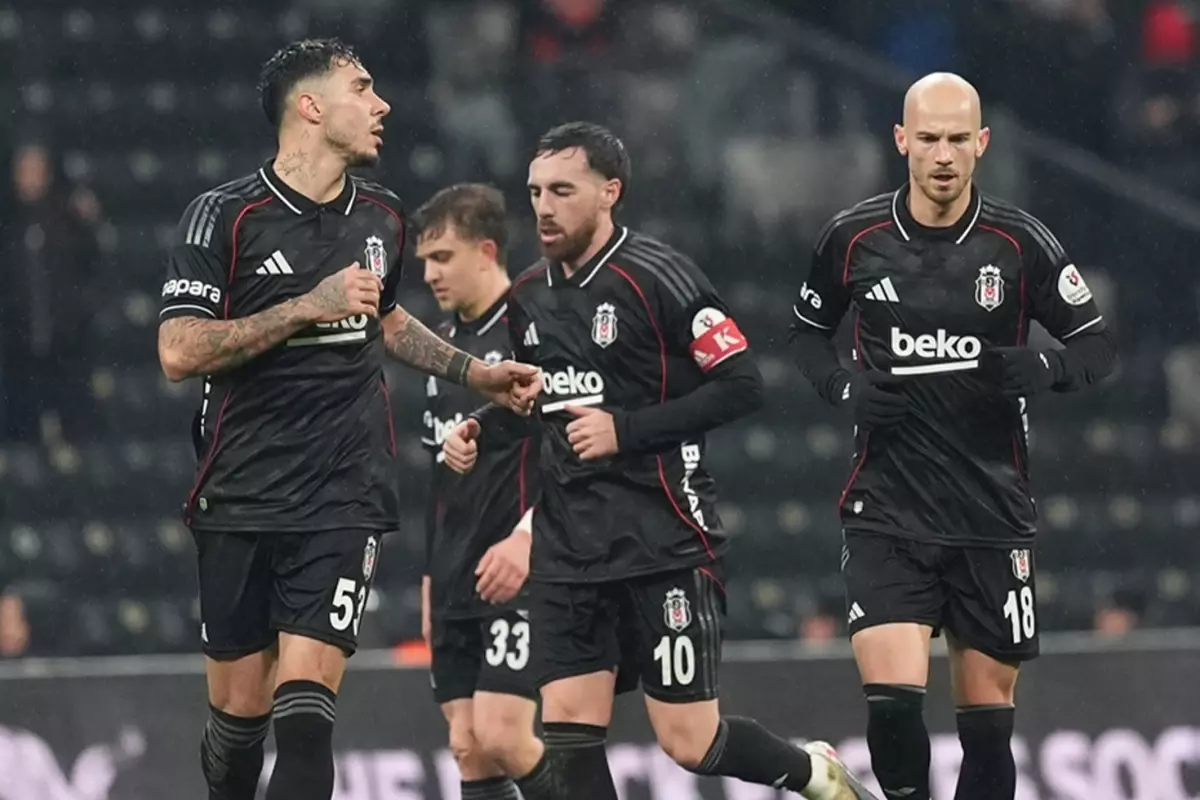 Beşiktaş geriden gelip kazandı