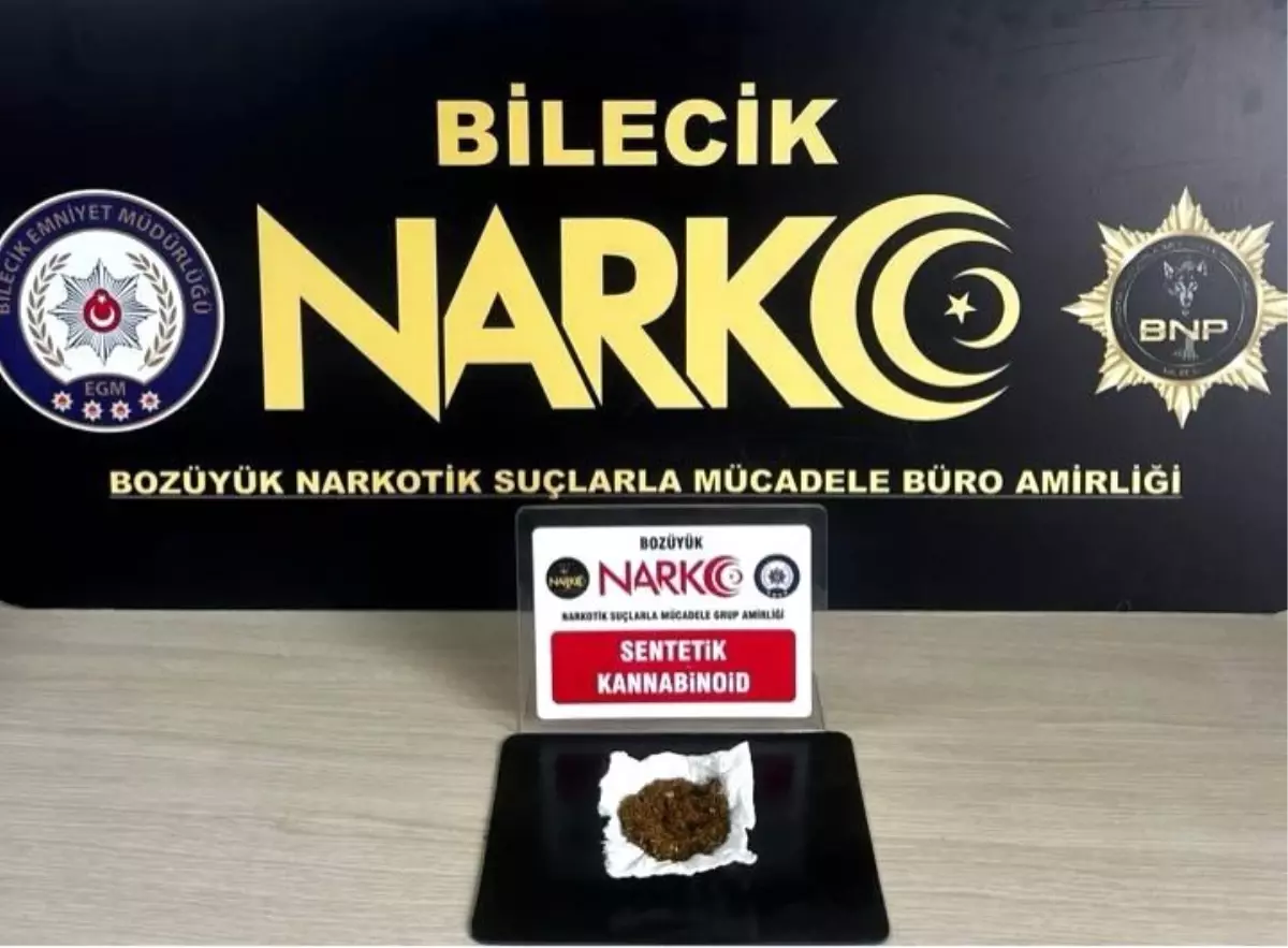 Bilecik'te sentetik kannabinoid ele geçirildi