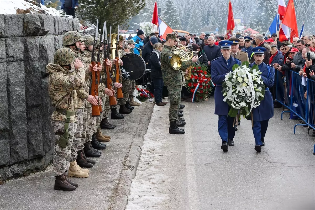 Bosna Hersek'teki geleneksel 'İgman Yürüyüşü'nün 84'üncüsü yapıldı