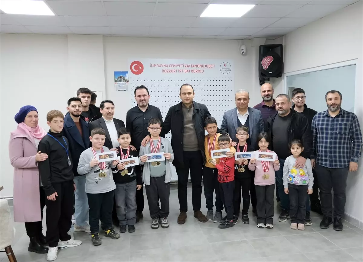 Bozkurt'ta satranç turnuvası düzenlendi