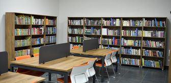 Büyükşehir Belediyesi diş hastanesi ek binasına okuma salonu açtı