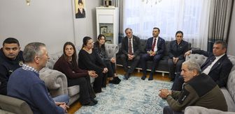 CHP Genel Başkanı Özel'den Atlas Çağlayan'ın ailesine taziye ziyareti