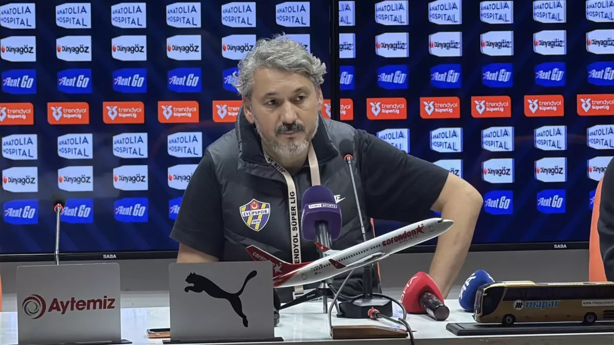 Corendon Alanyaspor - ikas Eyüpspor maçının ardından
