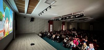 Denizli'de yarıyıl tatilinde çocuklar sinemayla buluştu