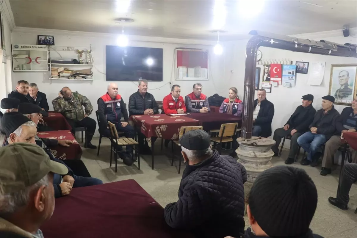 Edirne Tarım ve Orman Müdürü Köse, üreticilerle buluştu