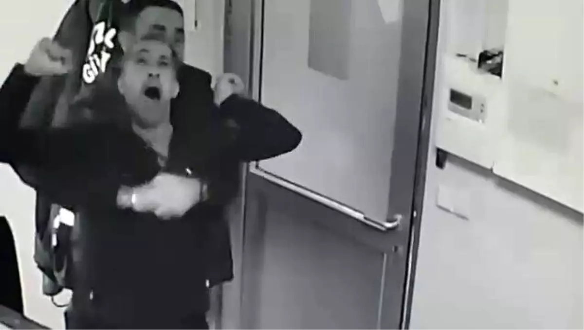 Engelli çalışan, güvenlik görevlisinin heimlich manevrasıyla hayata tutundu