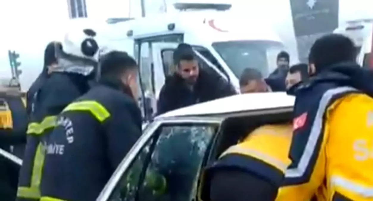 Gaziantep'te Zincirleme Kaza: 1 Ölü, 6 Yaralı