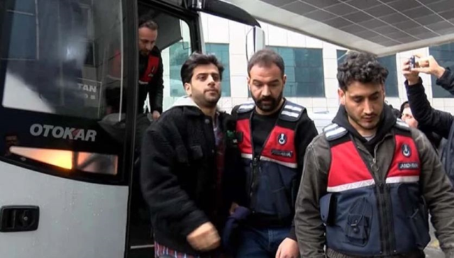 First image of Hasan Can Kaya and Reynmen taken into custody