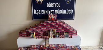 Hatay'da polis, piroteknik maddelere yönelik denetim yaptı