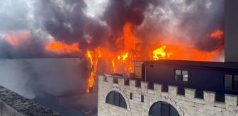 İstanbul Ataşehir'de büyük yangın! Fabrika adeta küle döndü