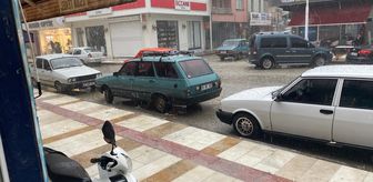 Sarıgöl'de sağanak ve dolu etkili oldu