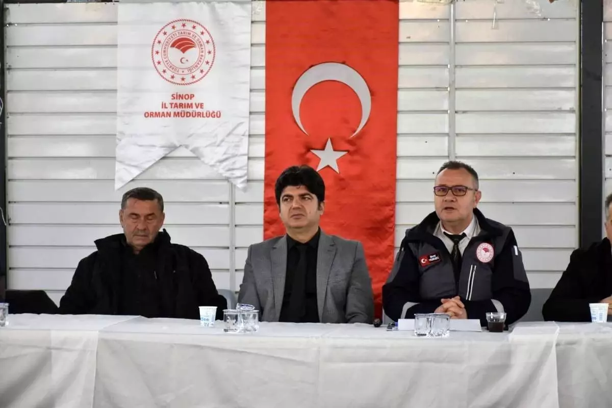 Sinop'ta üreticiler bilgilendirildi