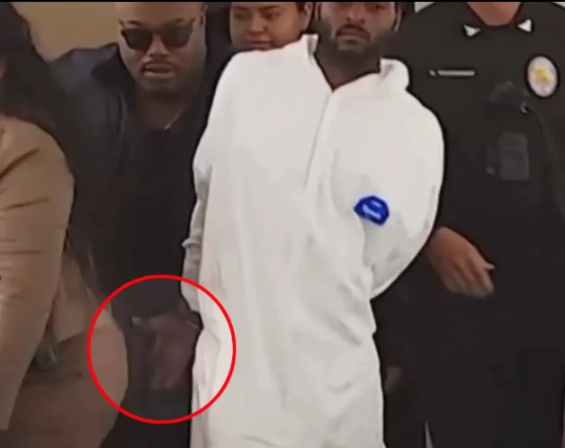 The man arrested for harassment harassed a female police officer while being taken to prison