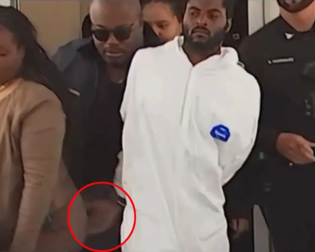 The man arrested for harassment harassed a female police officer while being taken to prison