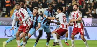 Trabzonspor Antalya'dan 1 puan ile döndü