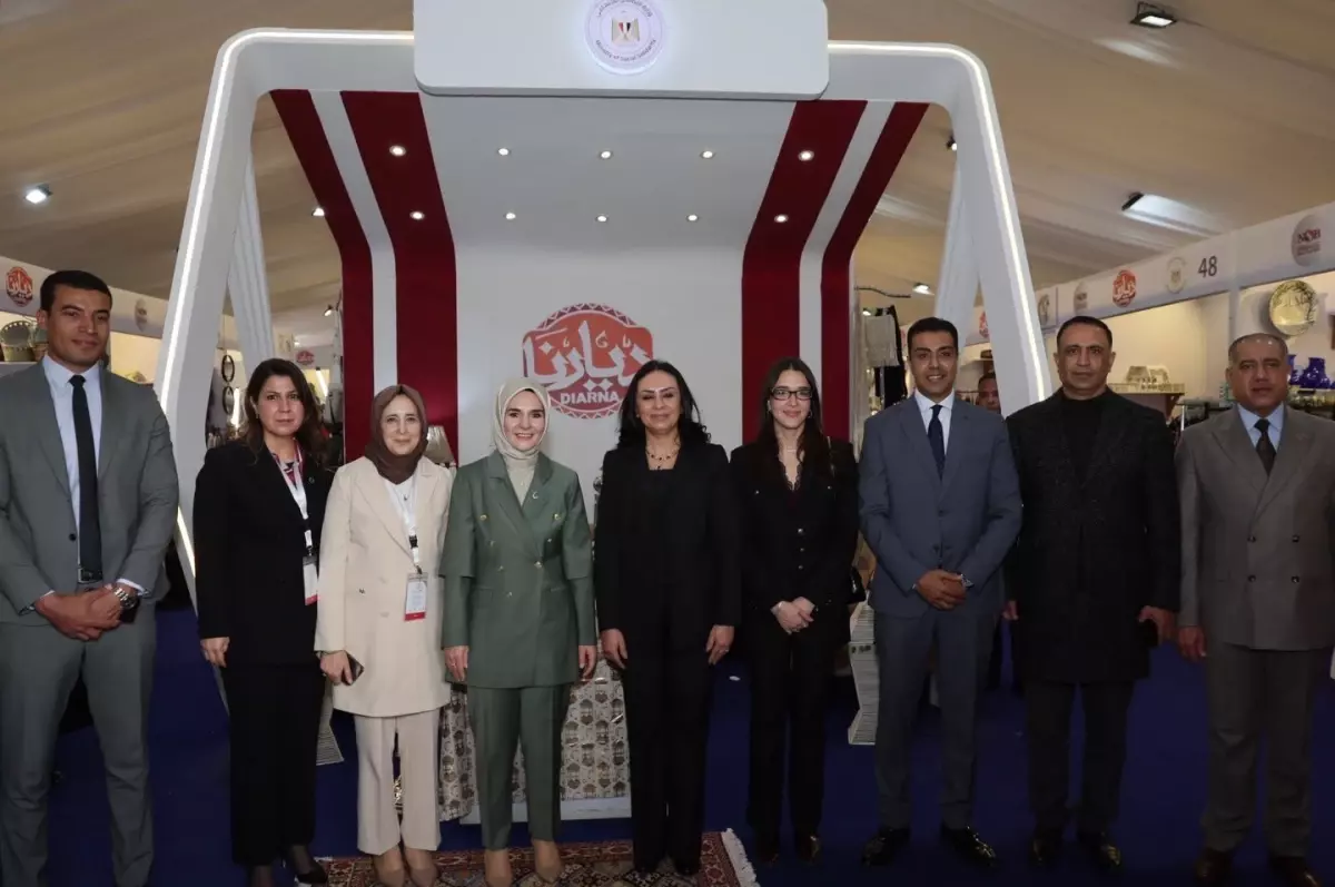 Aile ve Sosyal Hizmetler Bakanı Mahinur Özdemir Göktaş, Mısır'da