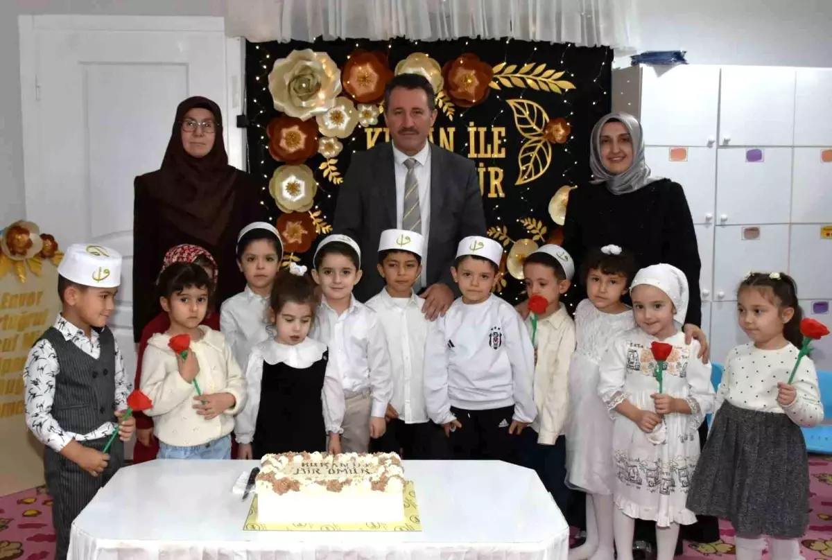 Bilecik'te minikler Kur'an'a geçmenin sevincini yaşadı