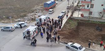 Çorum'da otomobil ile çarpışan ATV'deki baba ve kızı yaralandı