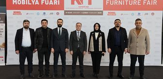 Hacılar Belediye Başkanı Özdoğan, 1. Kayseri Mobilya Fuarı'nda firmaları ziyaret etti