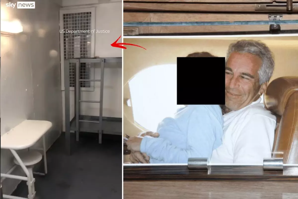 İşte Epstein'ın ölü bulunduğu hapishane hücresi