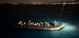 İzmir açıklarında 43 düzensiz göçmen yakalandı