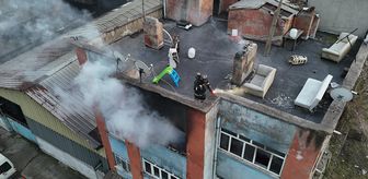 Karabük'te apartman dairesinde çıkan yangın söndürüldü