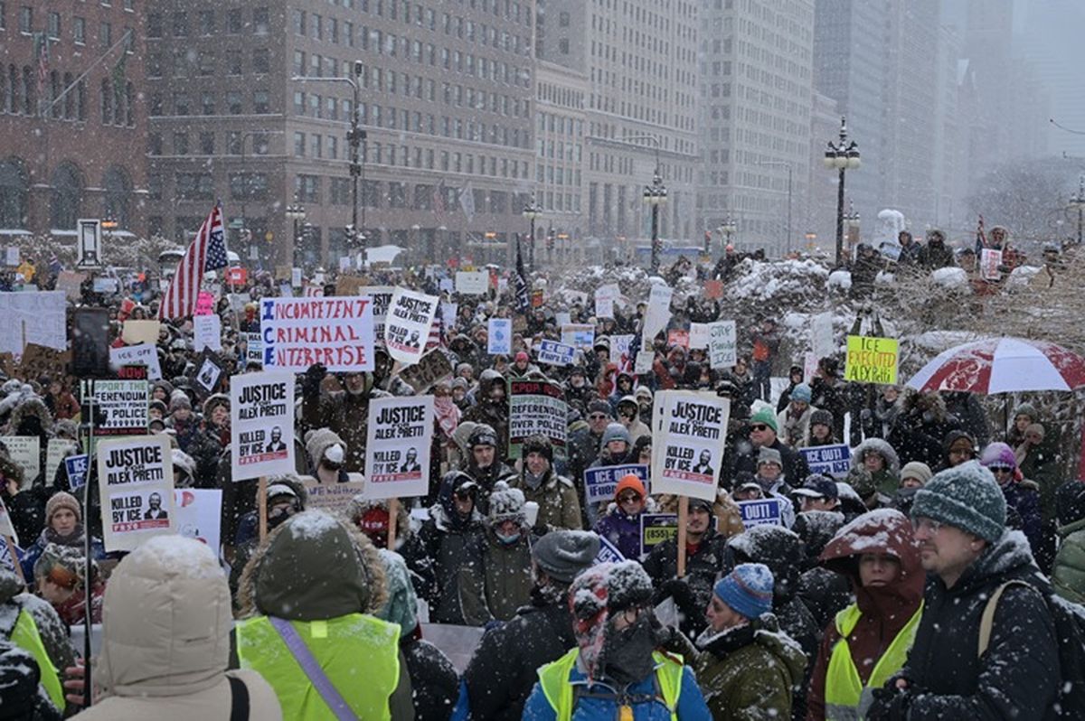 Minneapolis'te ICE karşıtı protesto düzenlendi